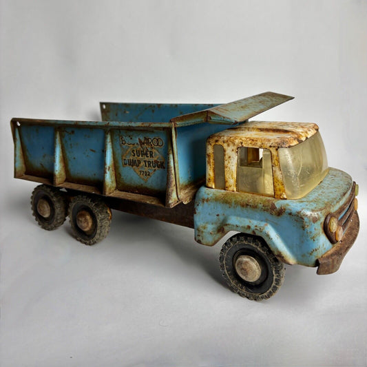 Vintage Australian Made Tin Boomaroo Super Dump Truck 7702 - 1960’s