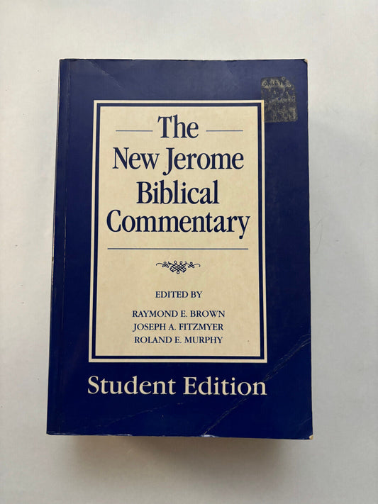 New Jerome Biblical Commentary Paperback Book The Fast Free Shipping