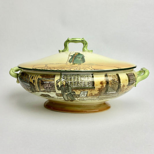 Royal Doulton Dickens Ware Tureen Bill Sykes Mr Squeers