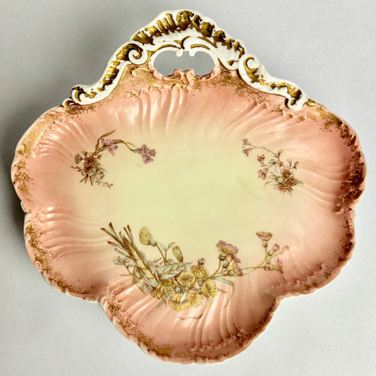 Antique Fancy Pink Plate