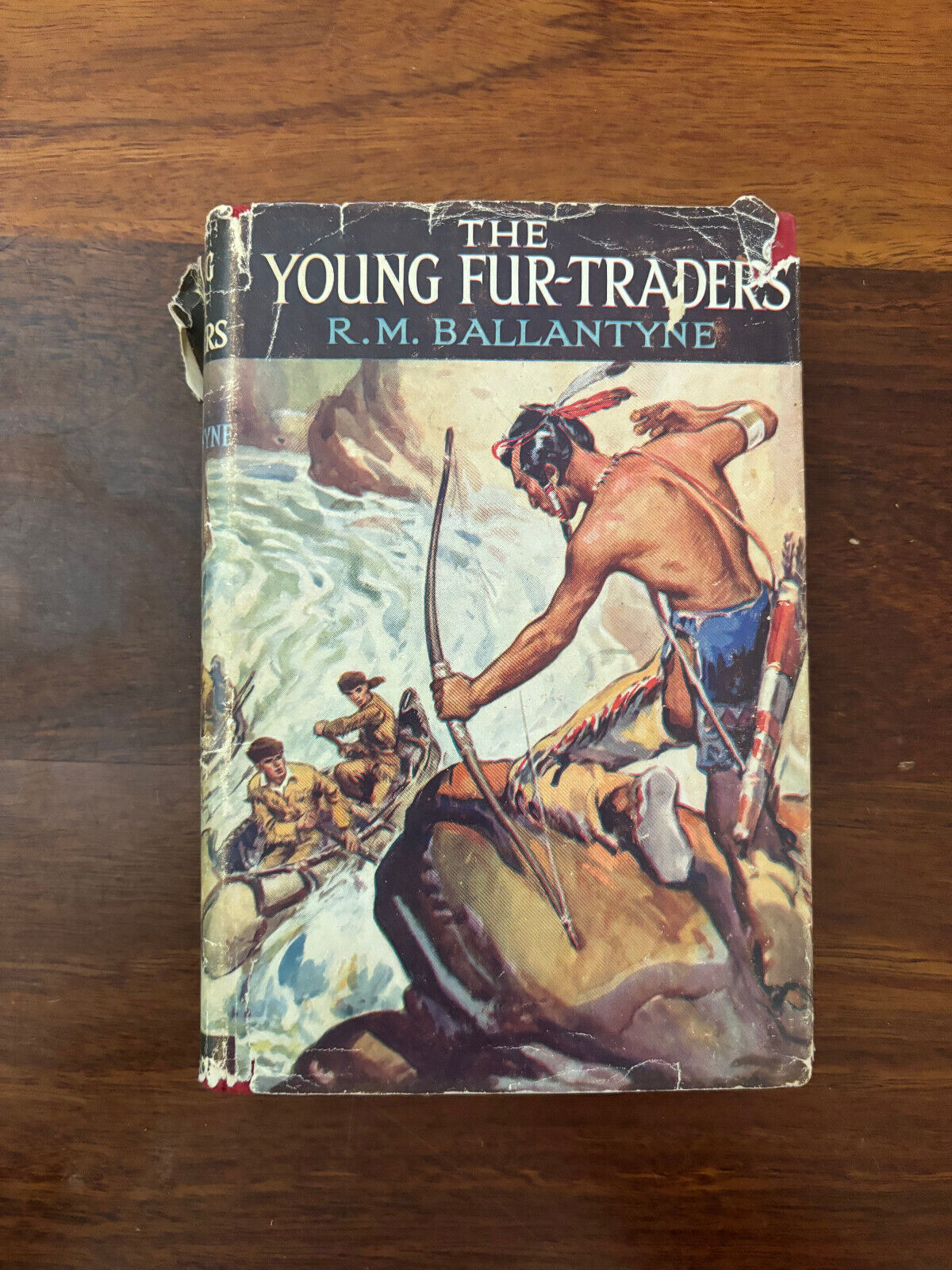 The Young Fur Traders Ballantyne, R.M.  Published by Ward Lock, London (1941)