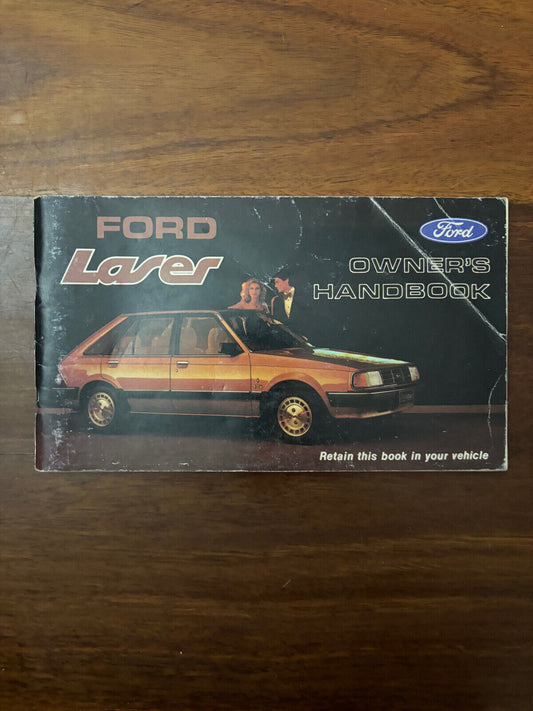 1984 KB FORD LASER Owner's Handbook