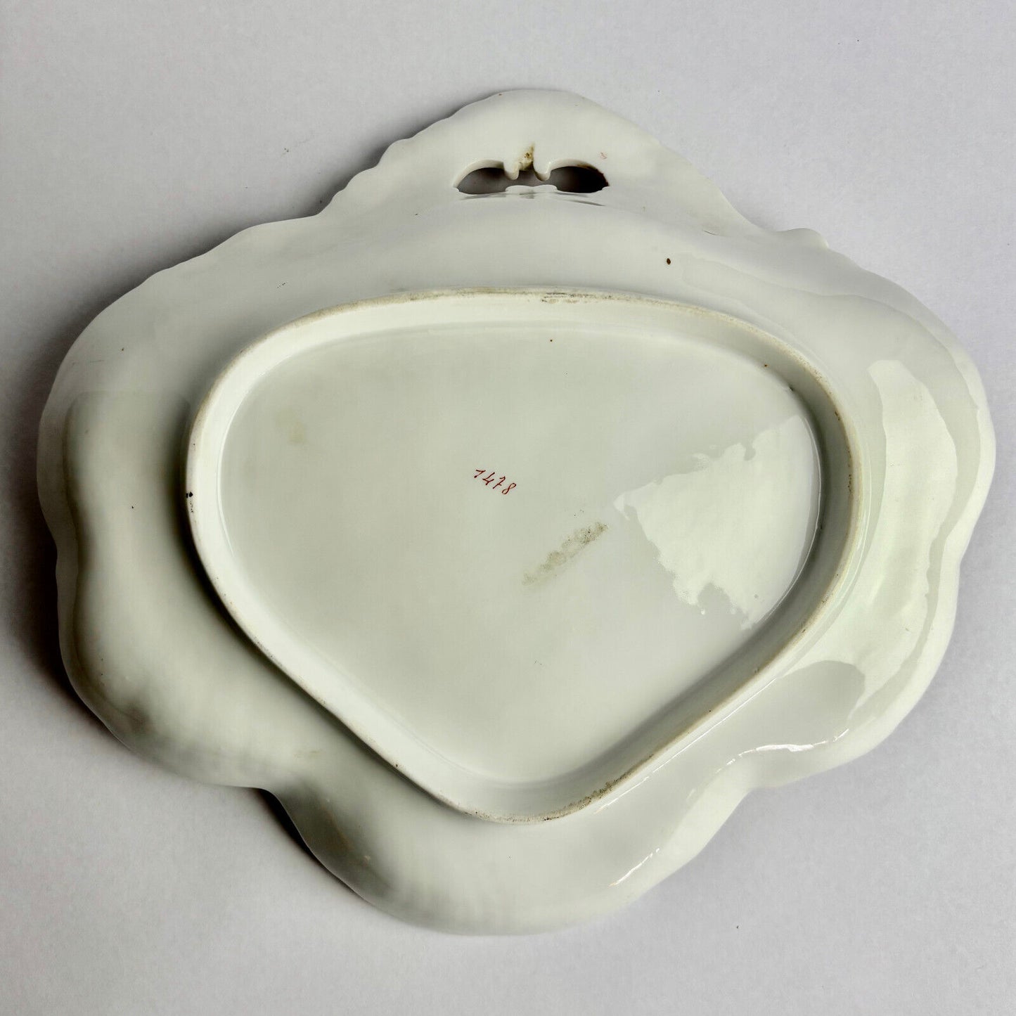 Antique Fancy Pink Plate