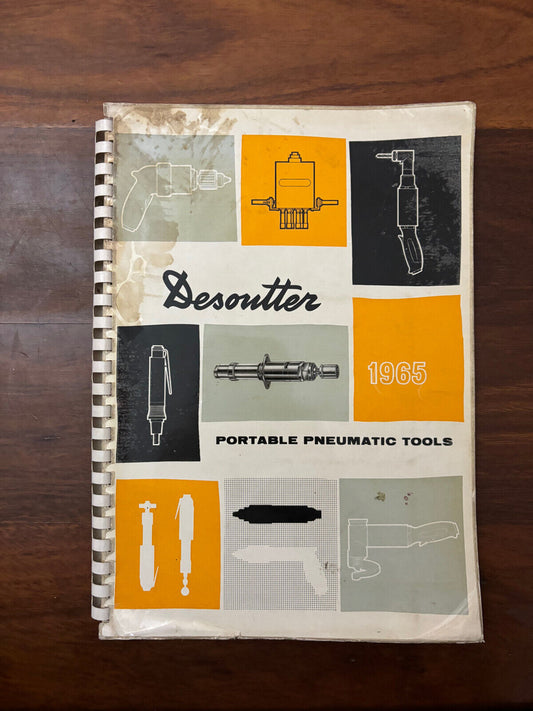Desoutter Portable Pneumatic Tools 1964 Catalogue