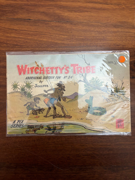 Witchetty's Tribe cartoon fun No 34 by Eric Jolliffe comic book