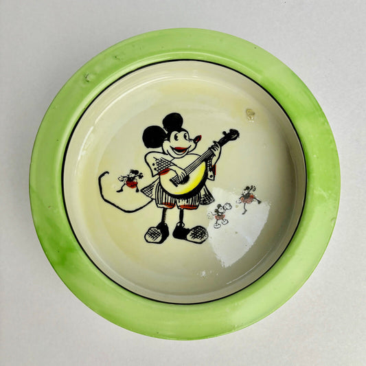 1930's Mickey Mouse Bowl Japan