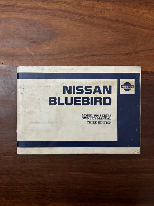 Nissan 910 Series Owner's Manual 3rd Edition