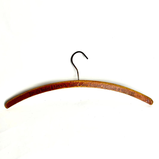 Narrogin Trading Agency & Co Ladies and Gents Outfitters Williams Coat Hanger