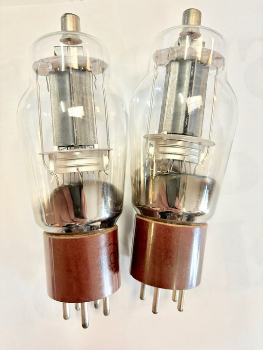Pair of Original RADIOTRON 807 Vacuum Tube Valves (tested) marked Aust Military