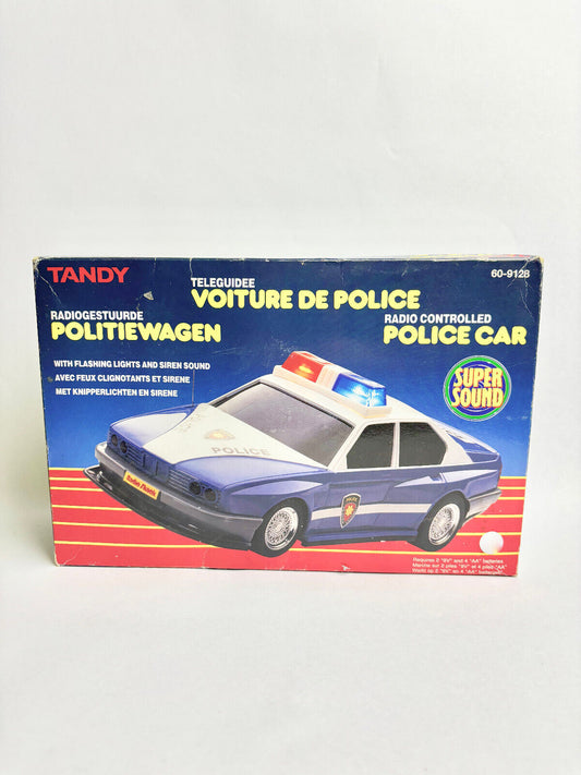 Tandy RC Police Car Like New (untested)