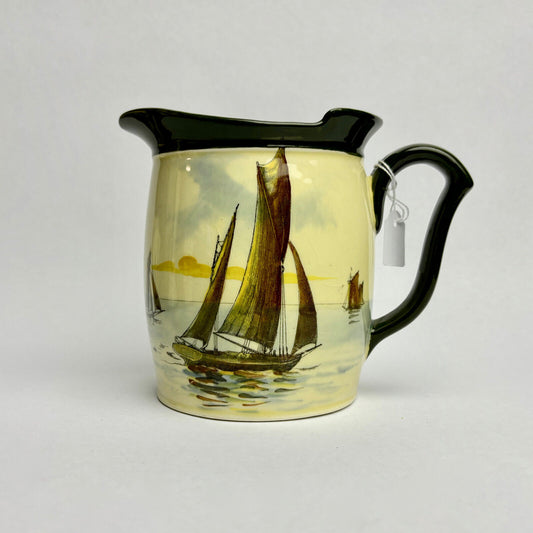 Royal Doulton Series Ware Sailboats Jug 14cm tall