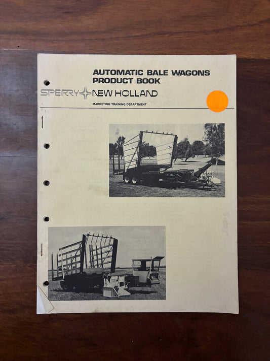 Sperry New Holland - 1003-1036-1037-1038 Stackliner - Service Manual