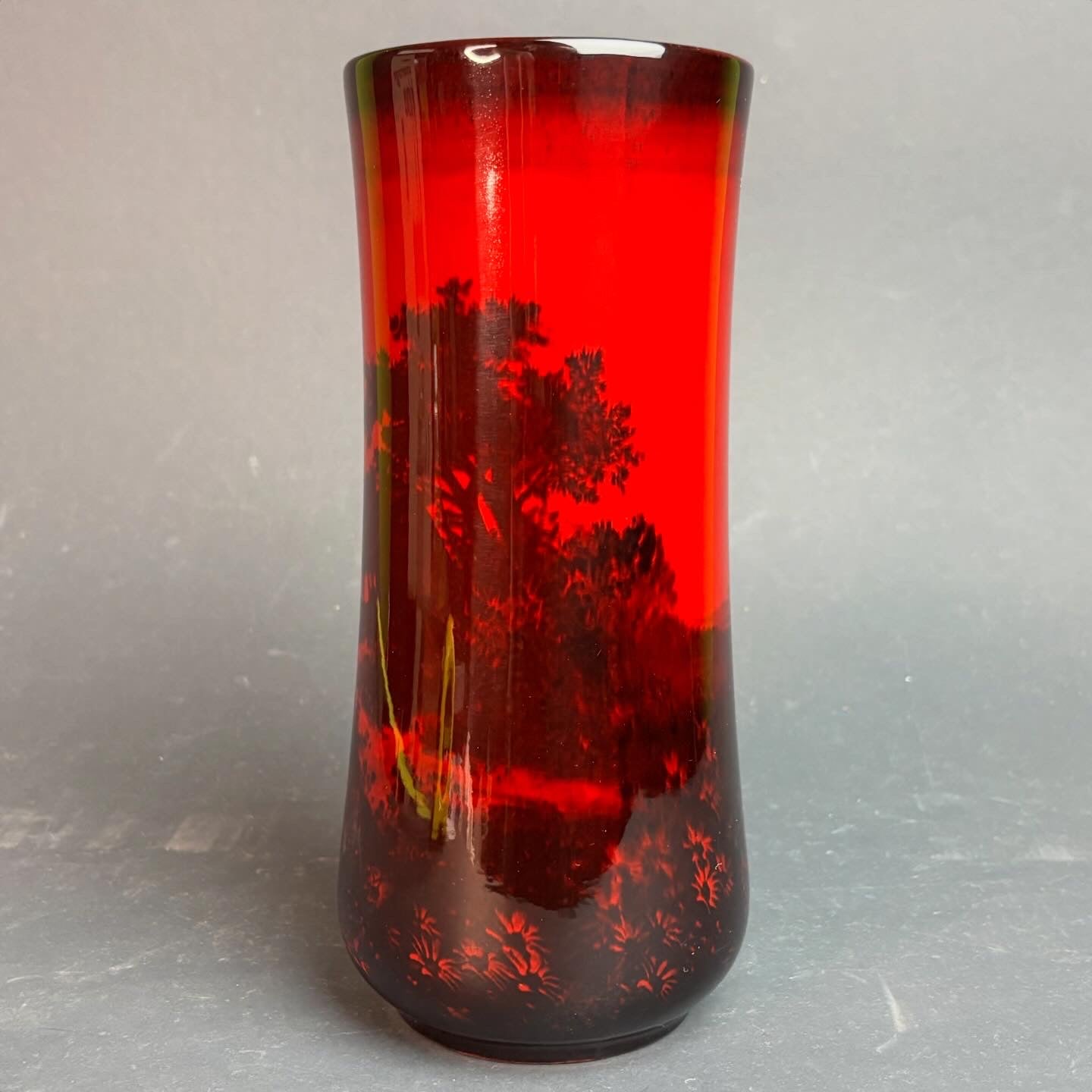 Royal Doulton Flambé Vase – Shape 7531 “Landscape” – c.1920s–30s