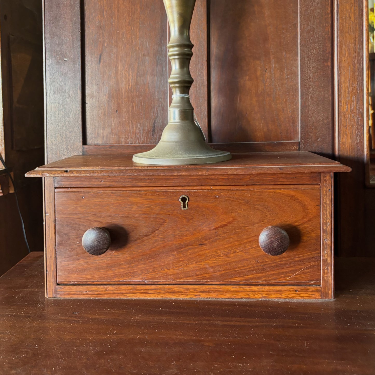 Early 20th Century West Australian Jarrah Sideboard with Period Mirror Back