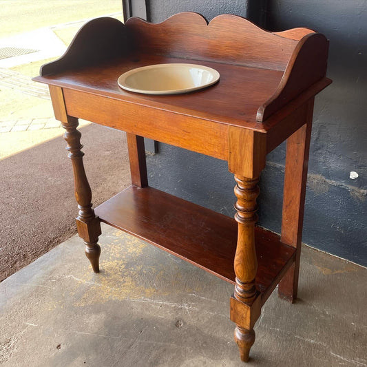 Cedar Gallery Back Wash Stand & Basin Bowl