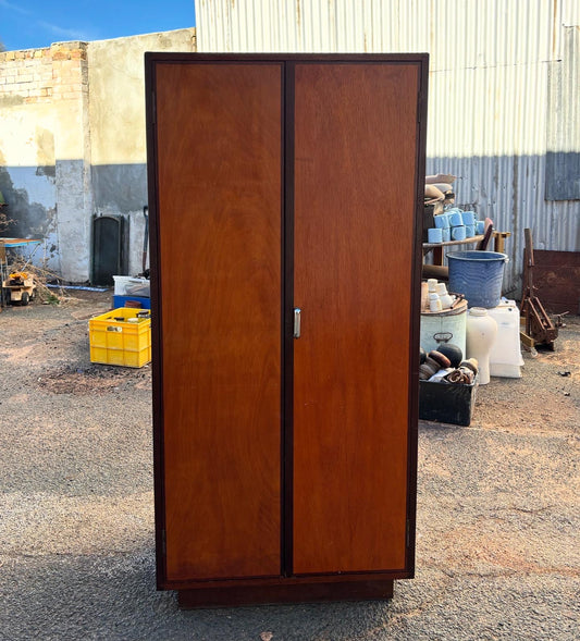 Solid jarrah and ply lowboy