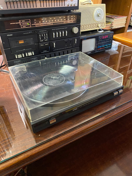 CDC turntable with new stylus