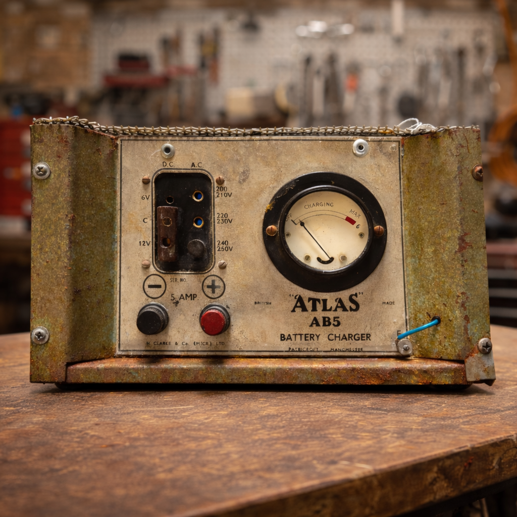 Vintage Atlas AB5 Battery Charger