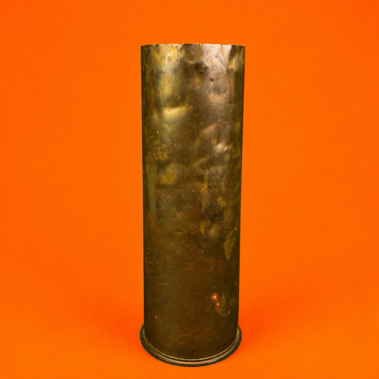 WWII 25 Pounder Brass Shell Case Trench Art Vase – 1942 MK II – 30cm