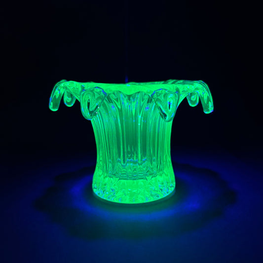 Sowerby Uranium Iris Vase