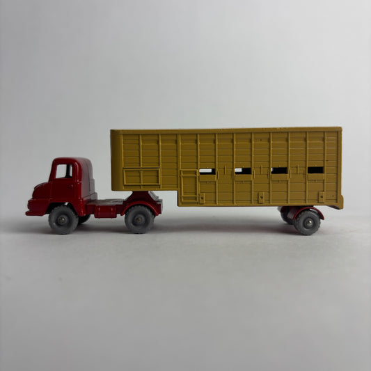 Matchbox Major Pack No. 7 Leyland Cattle Truck (Lesney, 1950s) with Original Box