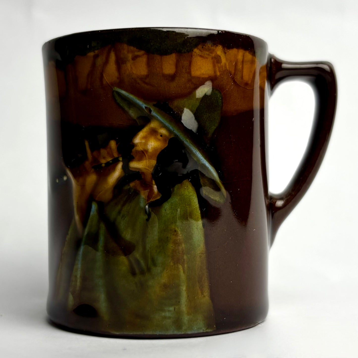 Rare Royal Doulton “Pied Piper” Coffee Set – Pot & 6 Cups | c.1930s