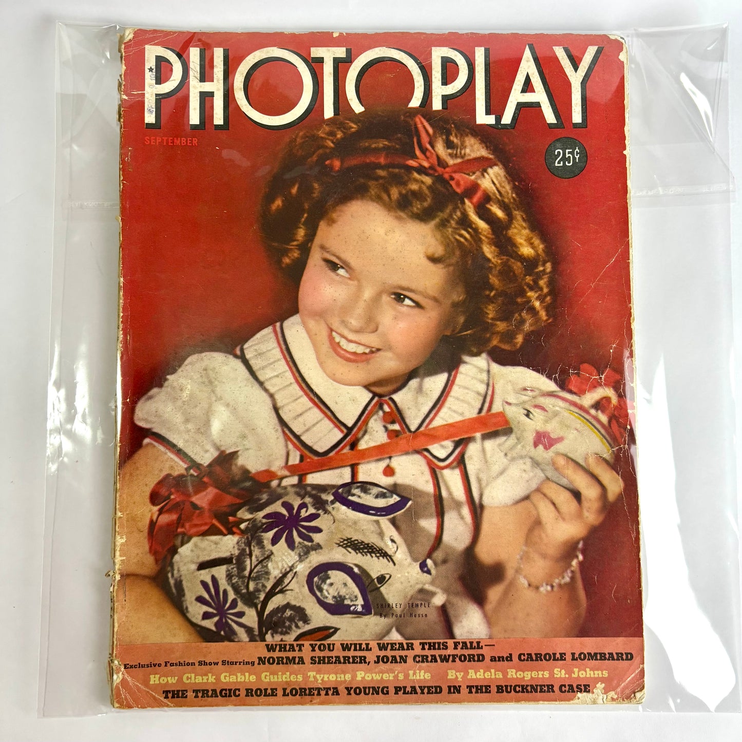 Photoplay Magazine – September 1939 (Shirley Temple Cover)