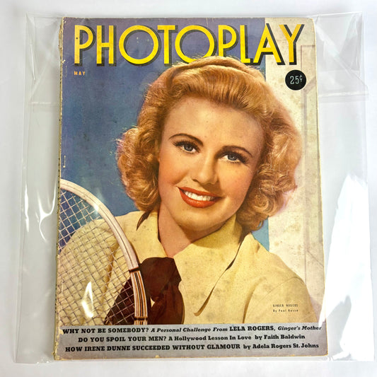 Photoplay Magazine – May 1939 (Ginger Rogers Cover)