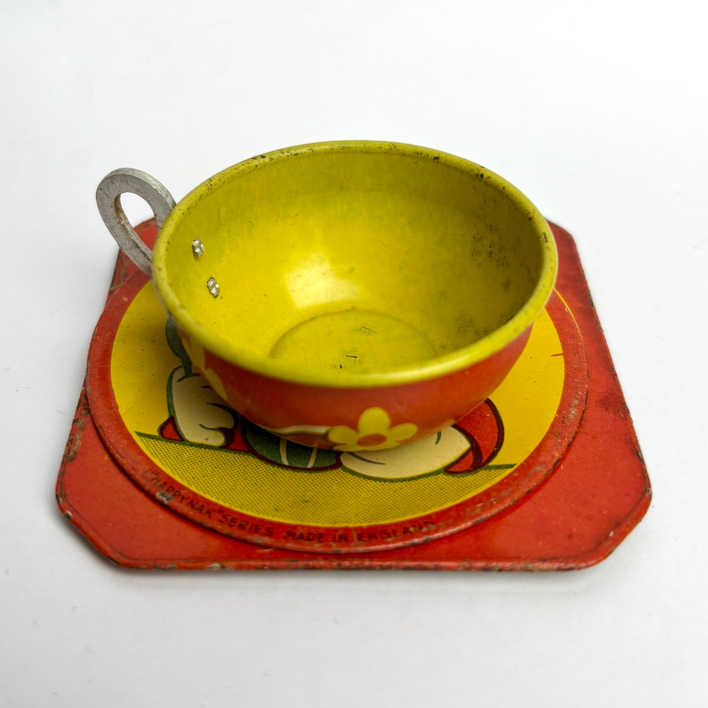 Vintage “Happy Nak Series” Walt Disney Tin Tea Set (Made in England)