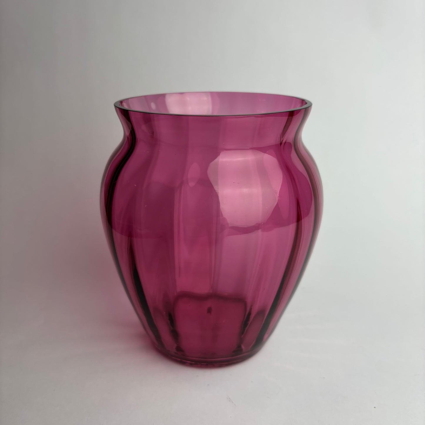Vintage Amethyst Glass Vase