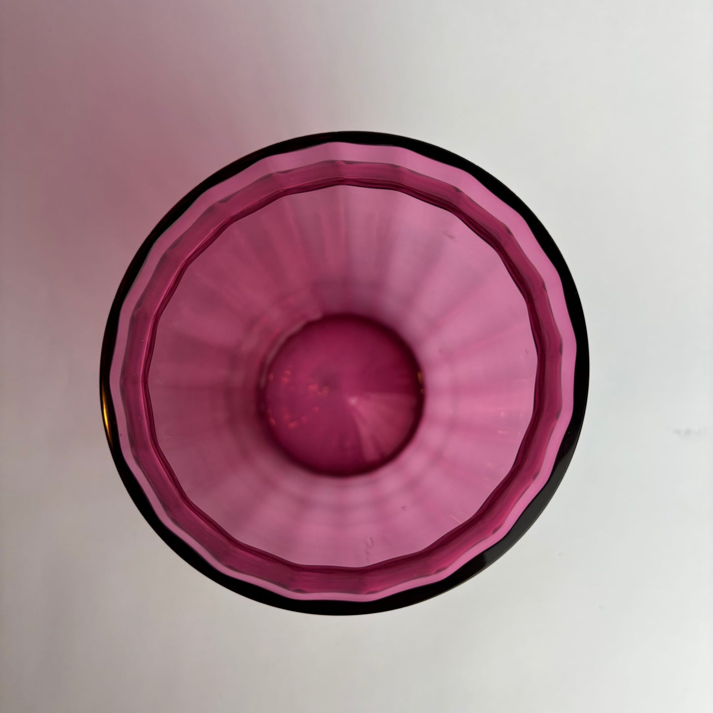 Vintage Amethyst Glass Vase