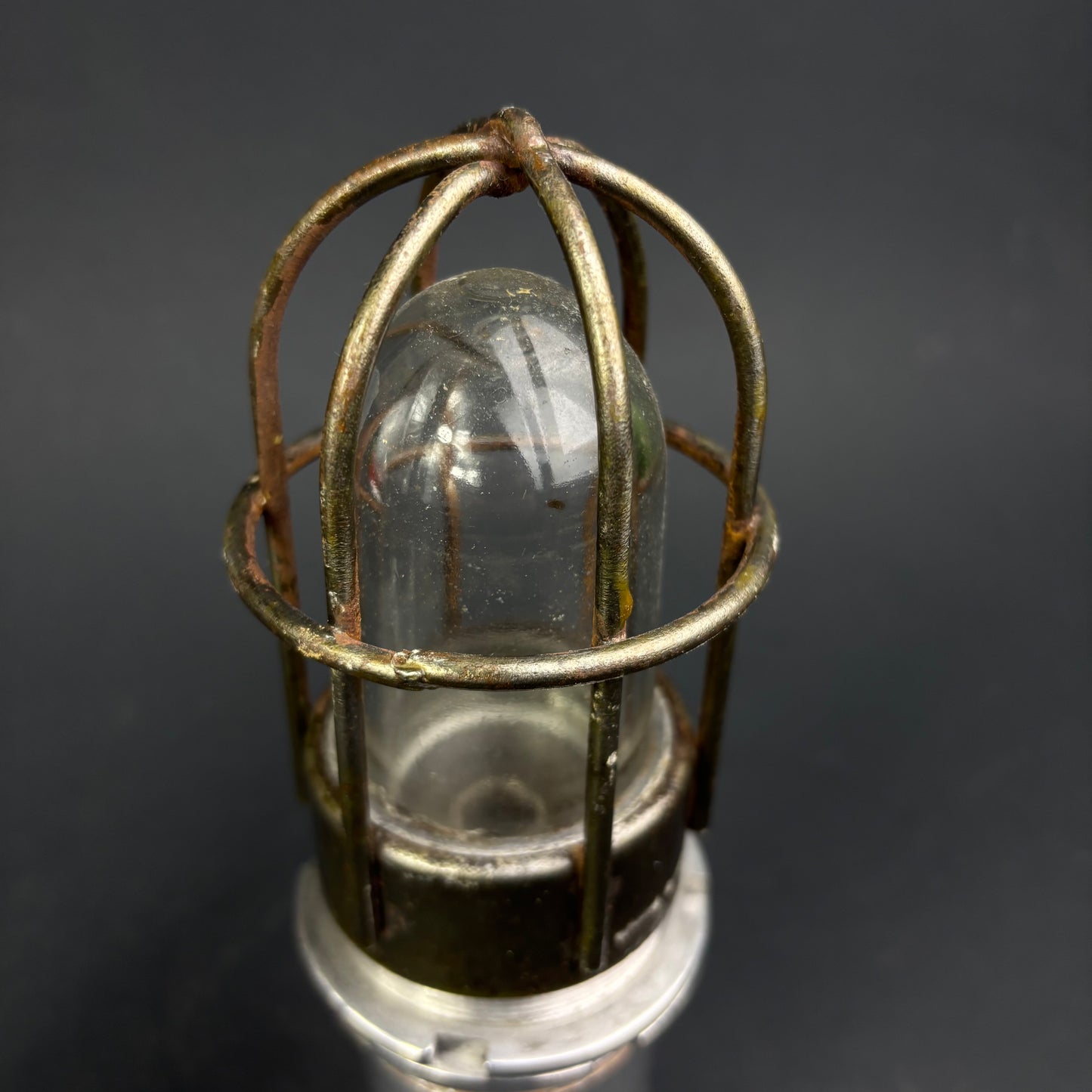 Pair of German Explosion-Proof Industrial Inspection Lights c.1960s–1980s