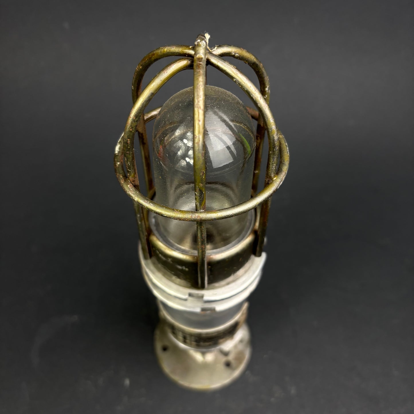 Pair of German Explosion-Proof Industrial Inspection Lights c.1960s–1980s