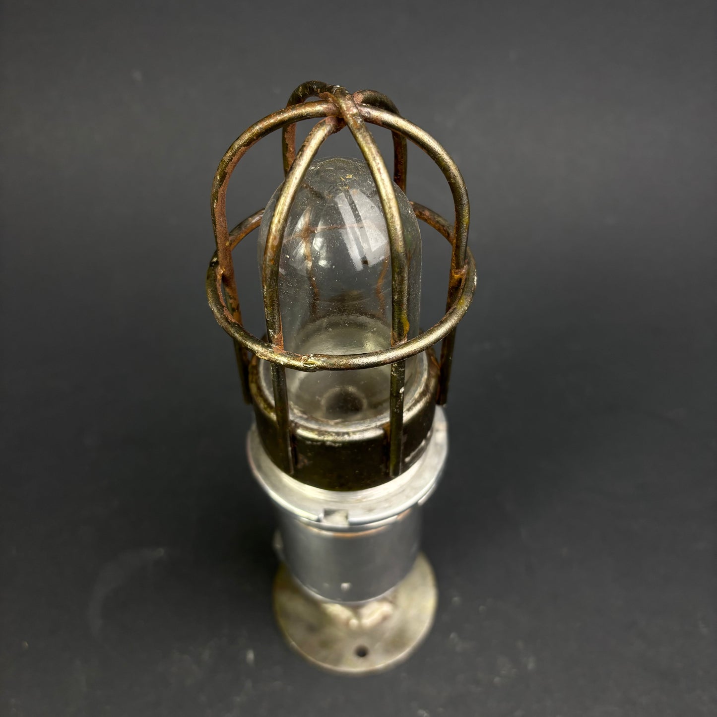 Pair of German Explosion-Proof Industrial Inspection Lights c.1960s–1980s