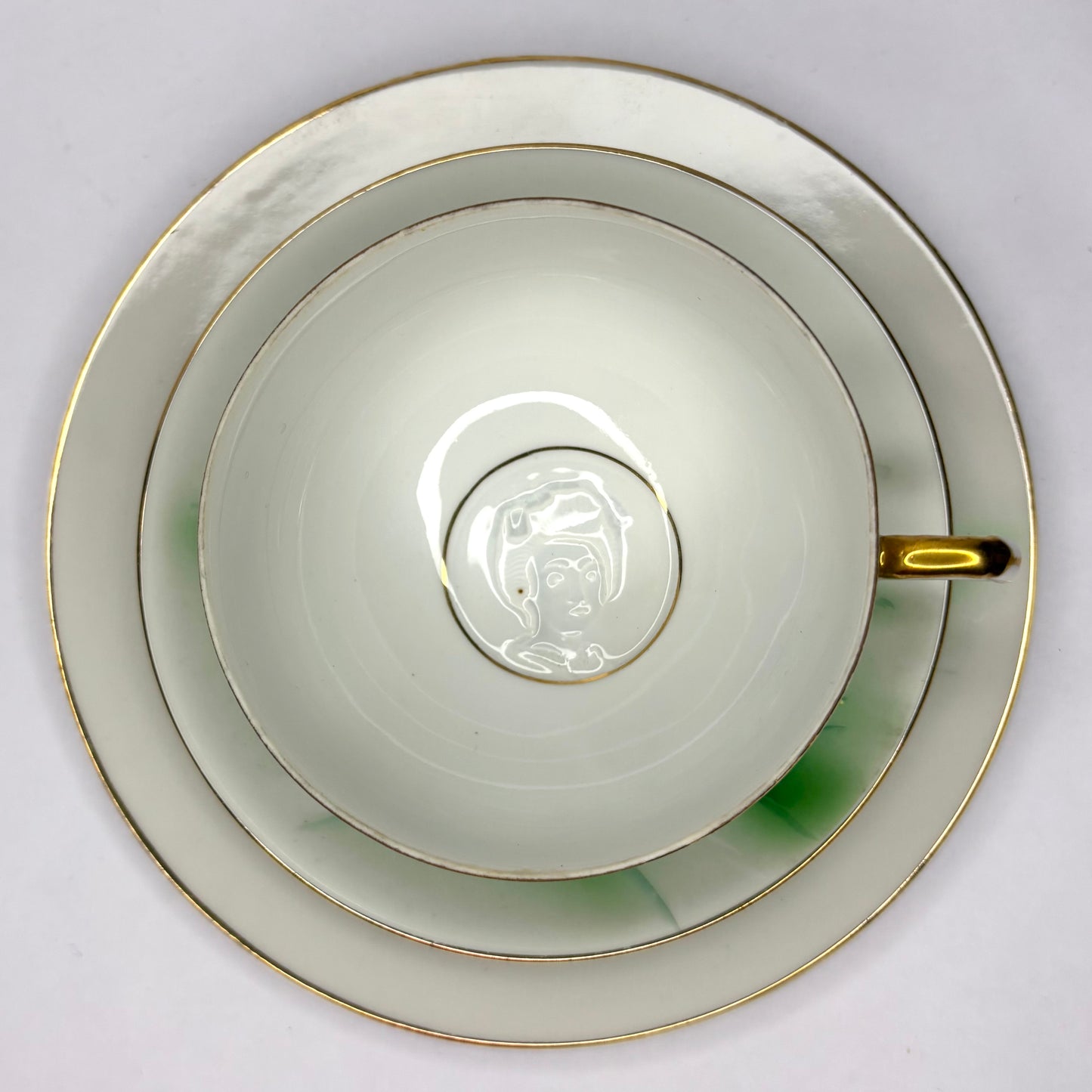 Vintage Hayasi China Kutani Lithophane Tea Set (c.1940s–60s)