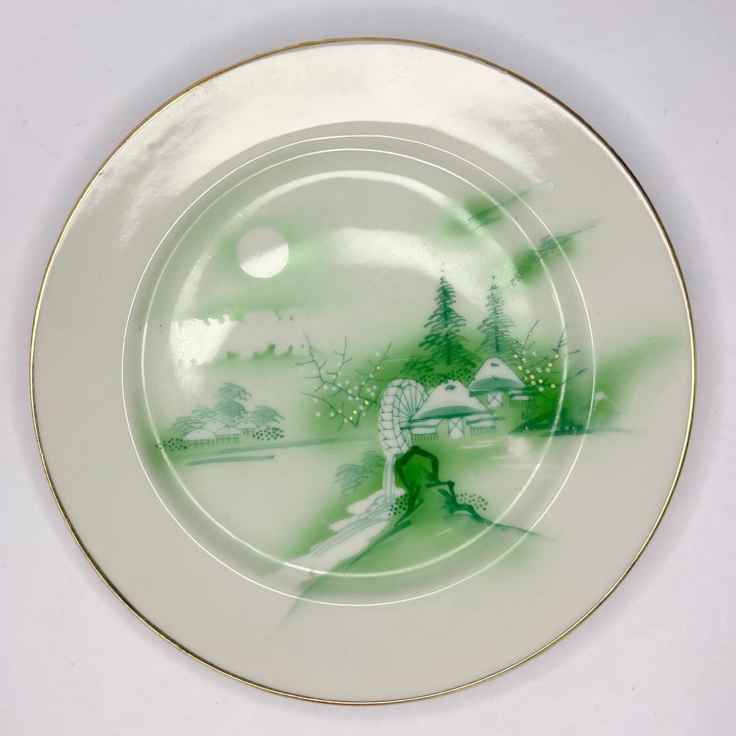 Vintage Hayasi China Kutani Lithophane Tea Set (c.1940s–60s)