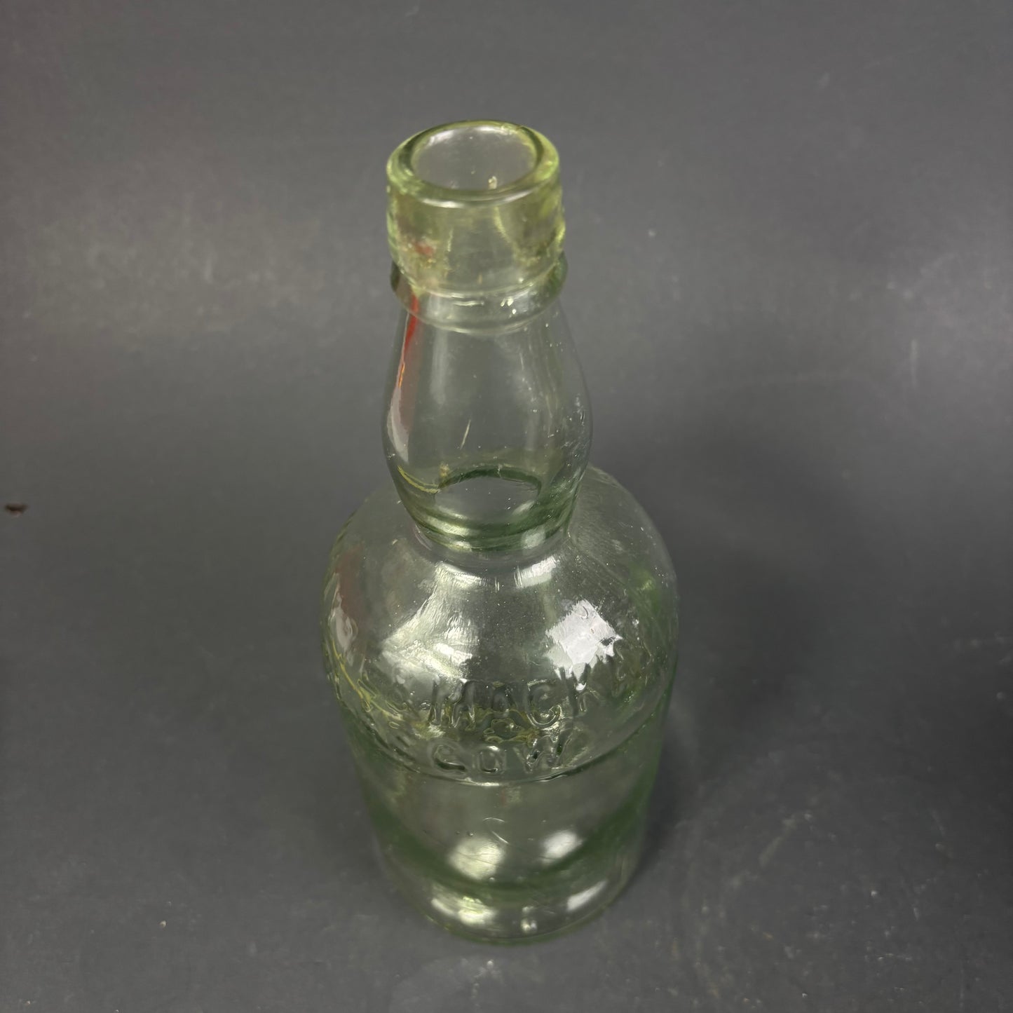 Whyte & Mackay Glasgow Embossed Whisky Bottle c.1880s–1900s
