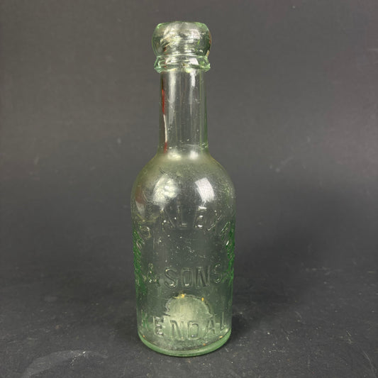 Jonas Alexander & Sons Kendal Embossed Mineral Water Bottle c.1890–1910