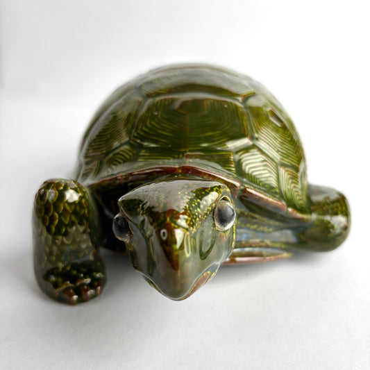 Glazed Ceramic Turtle