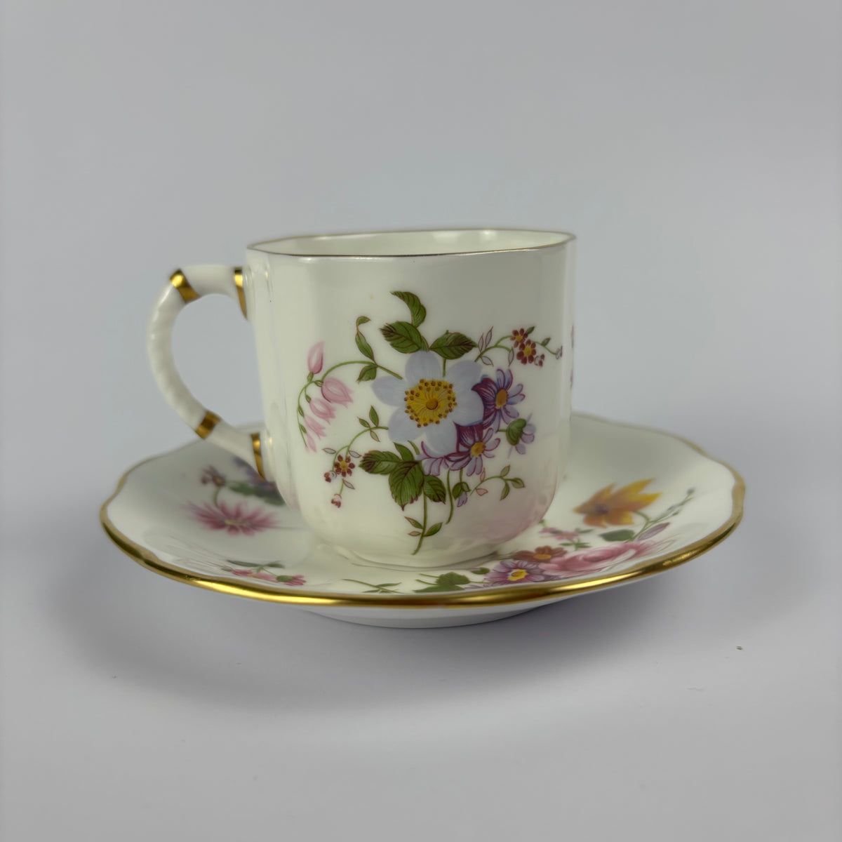 Royal Crown Derby Derby Posies Cup & Saucer
