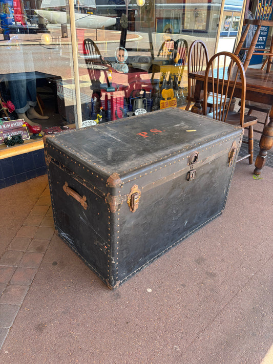 XXL Amelia Earhart black fitted trunk