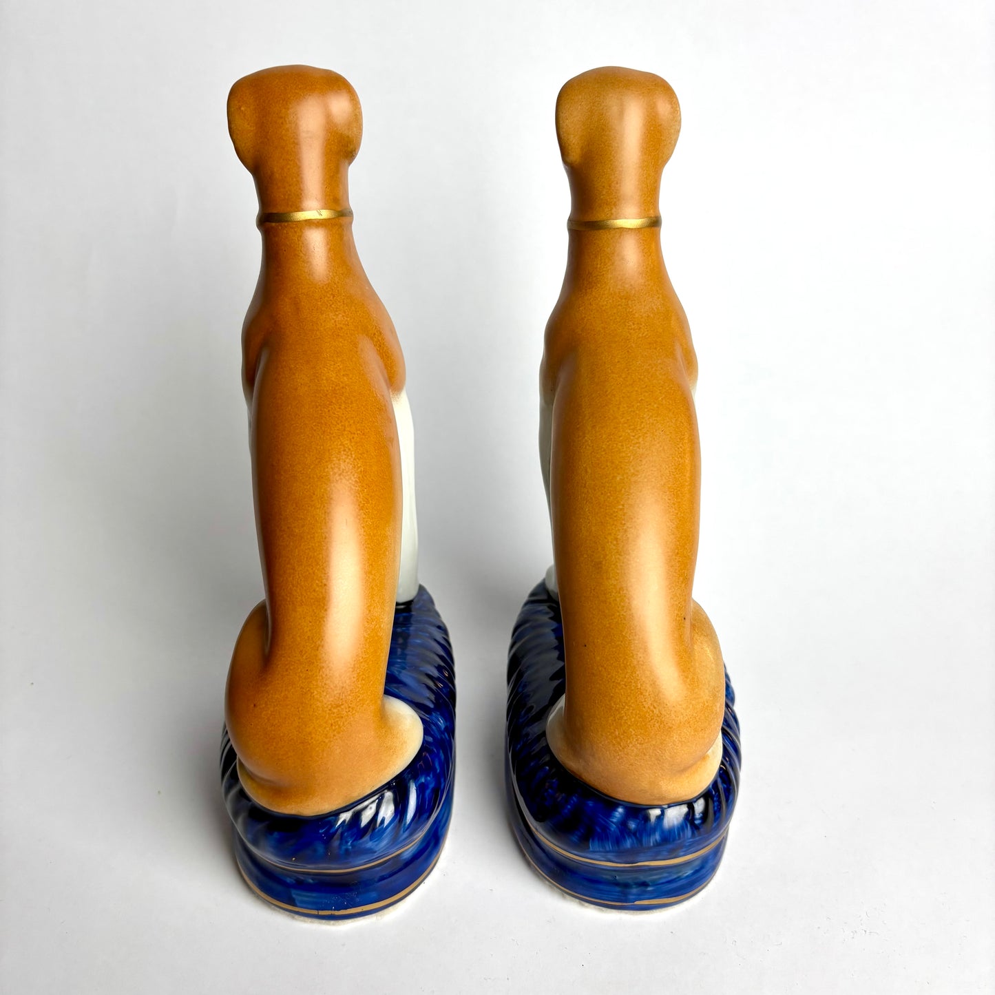 Pair of Greyhound Figurines