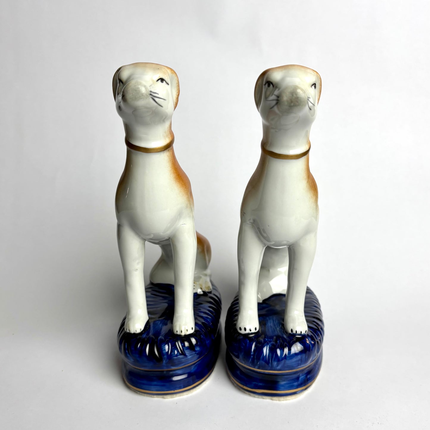 Pair of Greyhound Figurines