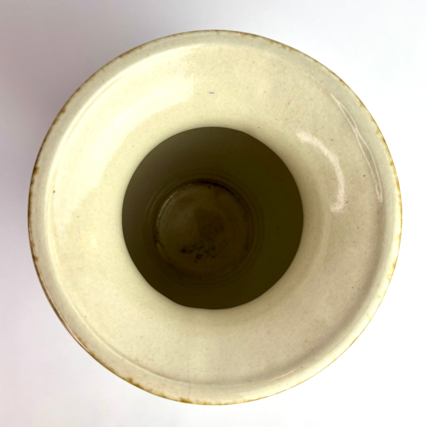 Höf Pottery Vase – 28cm – Olive & Brown Glaze – Western Australia Studio Ceramic