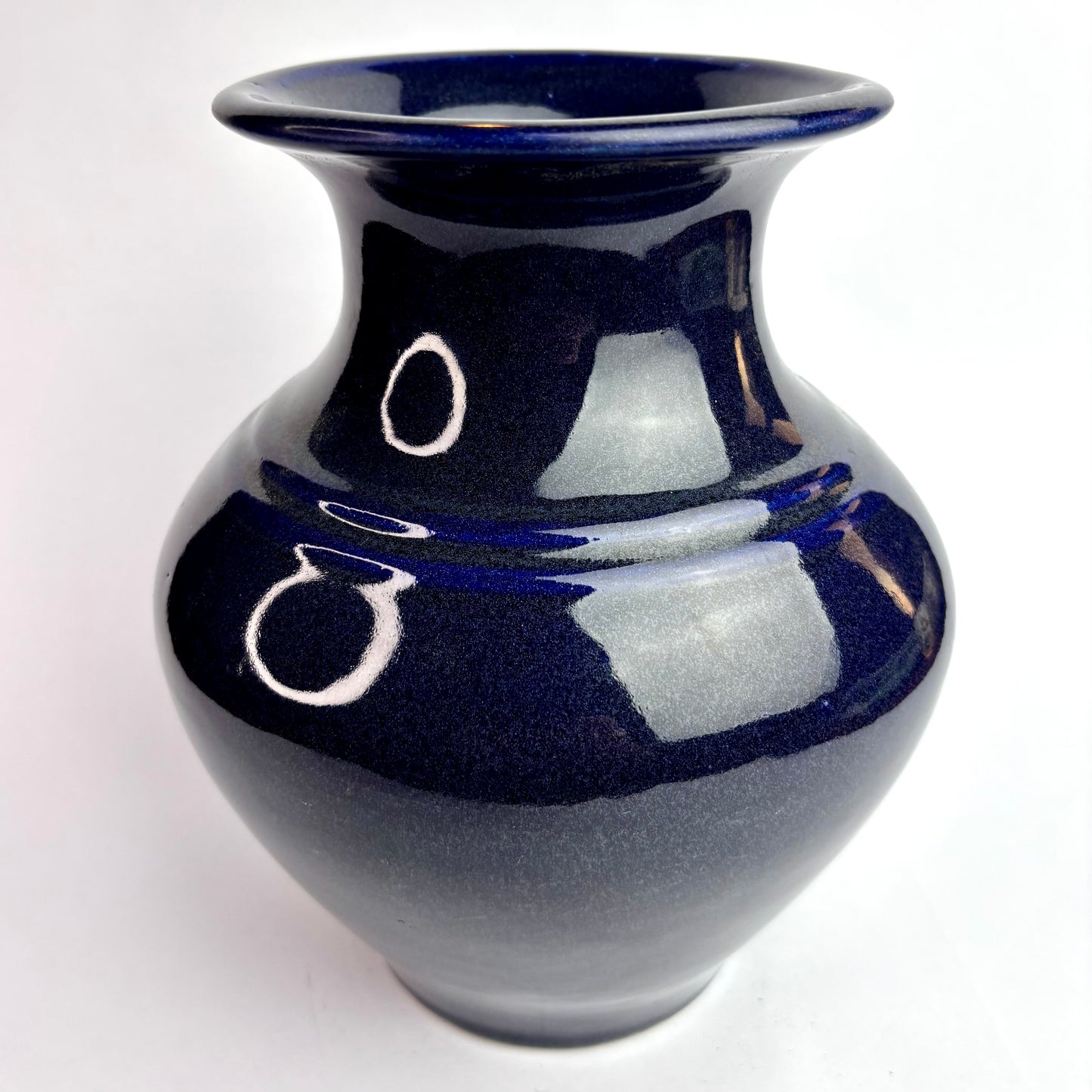 Höf Pottery Vase – Cobalt Blue Glaze – Western Australia Studio Ceramic