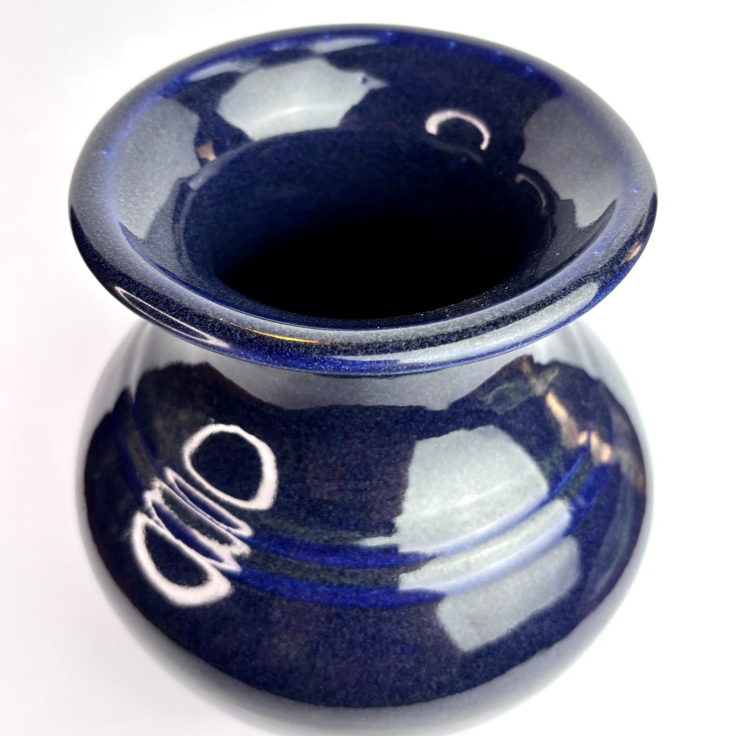 Höf Pottery Vase – Cobalt Blue Glaze – Western Australia Studio Ceramic