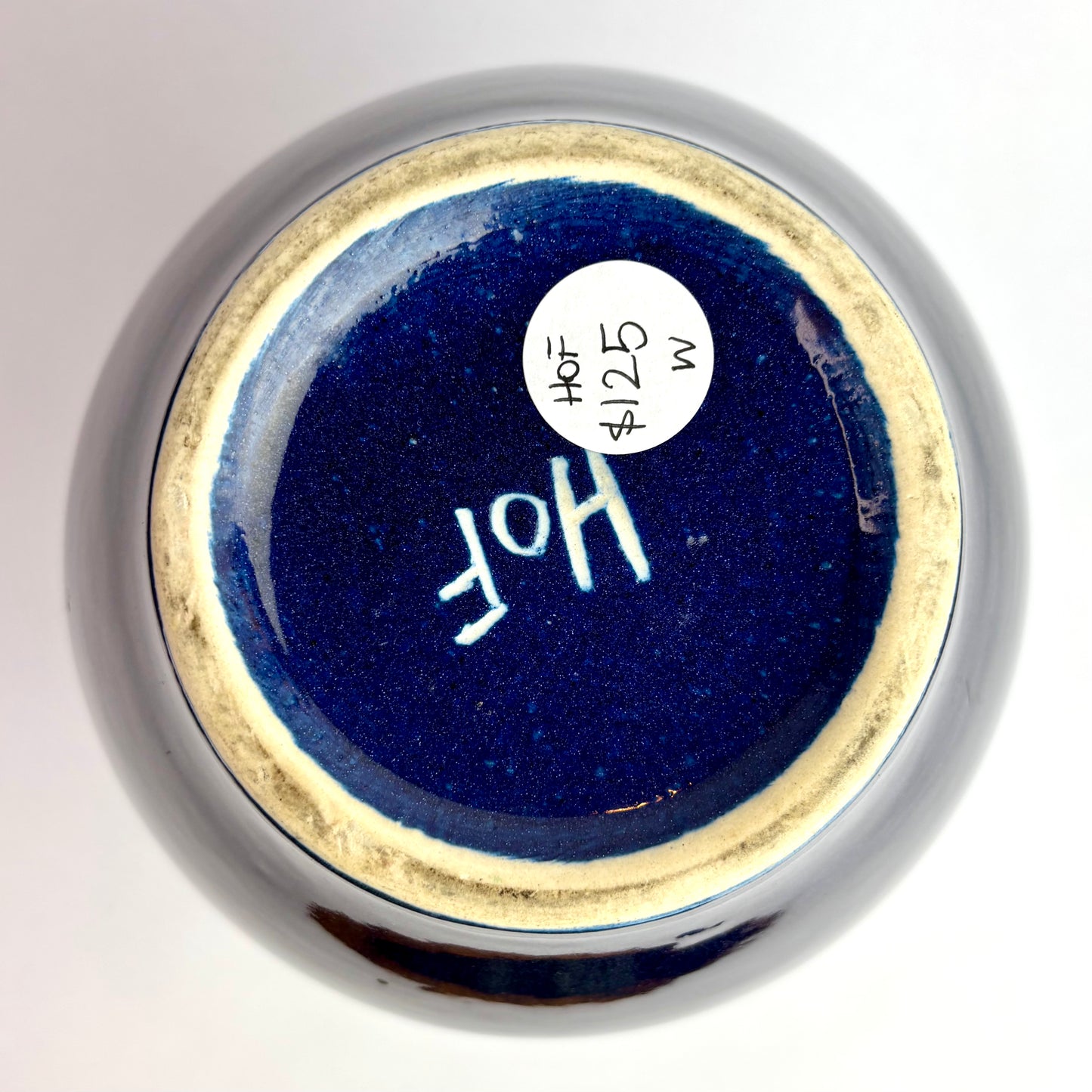 Höf Pottery Vase – Cobalt Blue Glaze – Western Australia Studio Ceramic