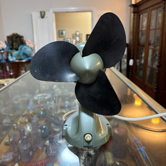 Vintage Space Age GEC 8-Inch Electric Desk Fan – Made in England c1960