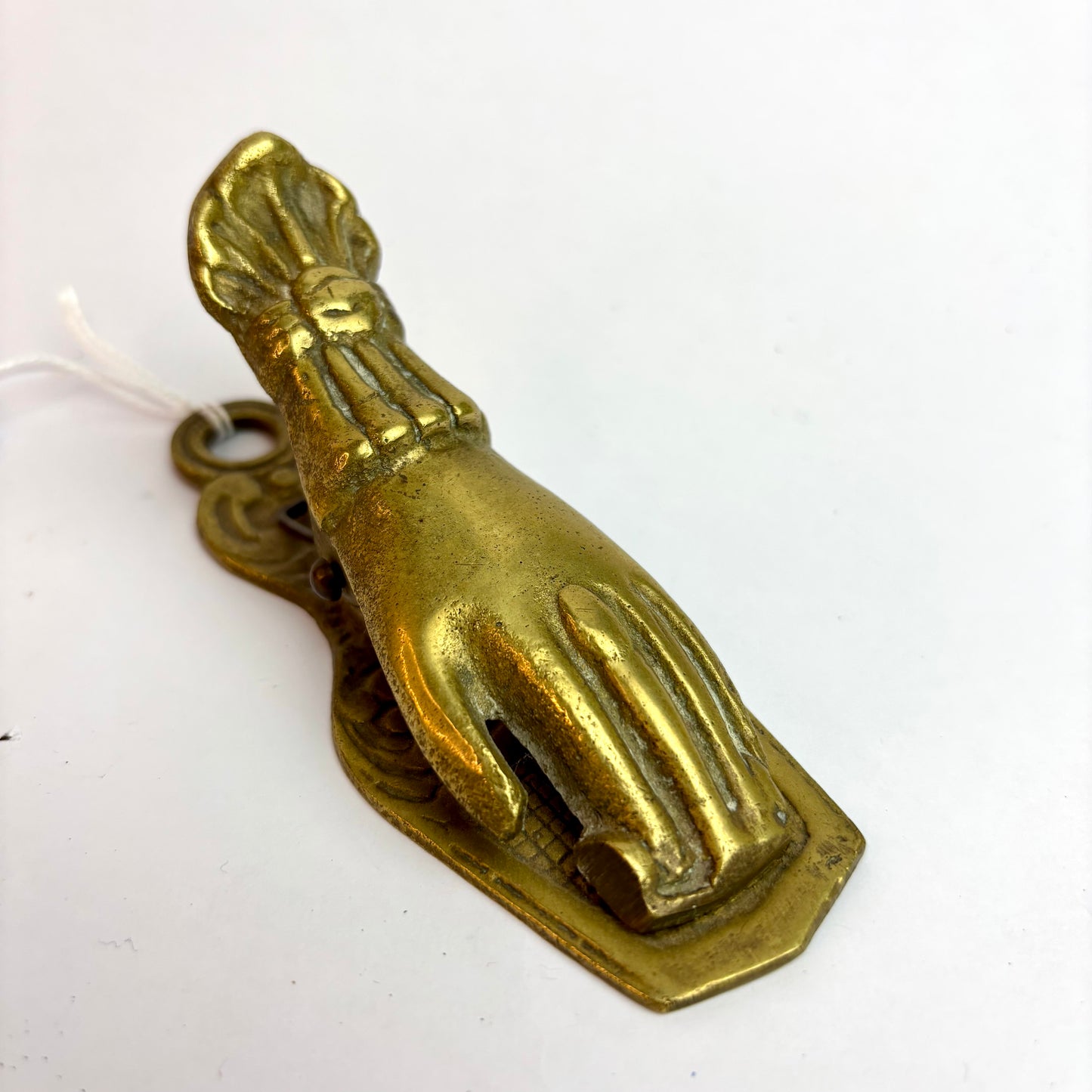 Vintage Brass Lady’s Hand Clip – Victorian Style Letter Holder