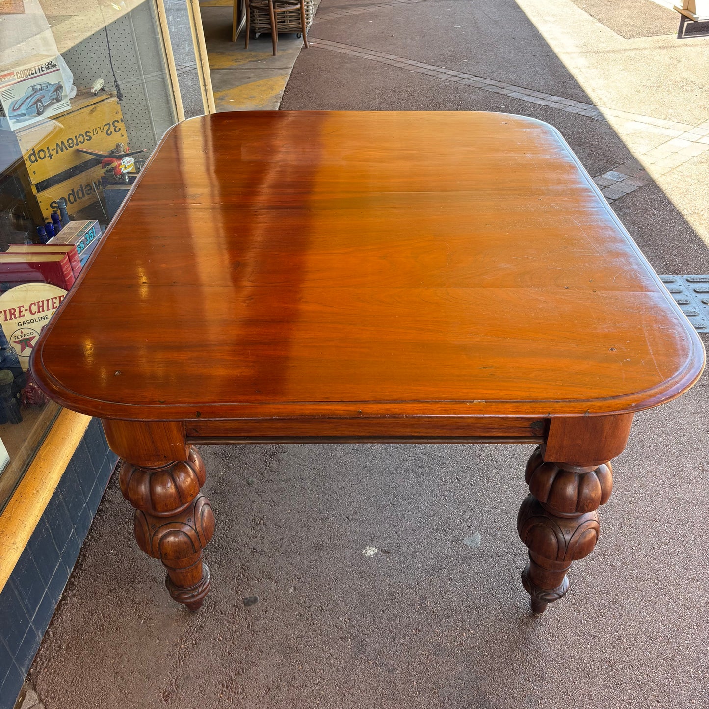 Victorian Cedar Dining Table c.1870 | 140cm x 120cm